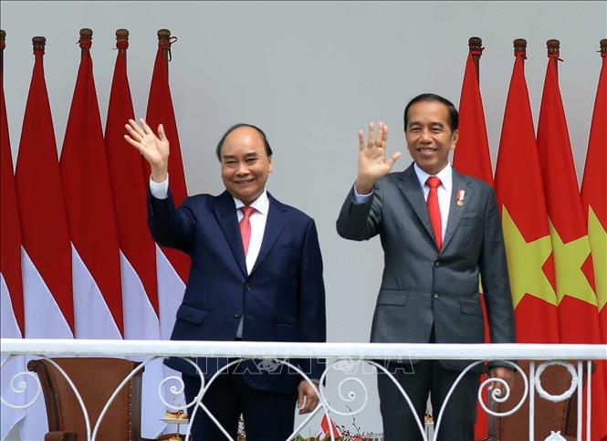 Tổng thống Indonesia đón Chủ tịch nước Nguyễn Xuân Phúc thăm cấp nhà nước - Ảnh 5.