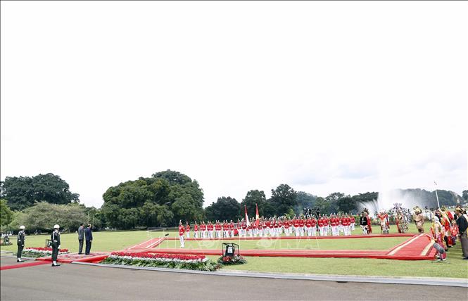 Tổng thống Indonesia đón Chủ tịch nước Nguyễn Xuân Phúc thăm cấp nhà nước - Ảnh 4.