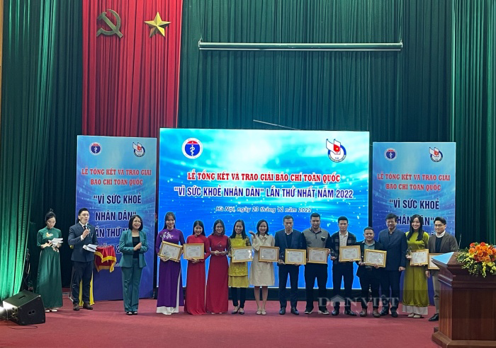 Báo Dân Việt đoạt 2 giải Báo chí toàn quốc &quot;Vì sức khoẻ nhân dân&quot;  - Ảnh 2.