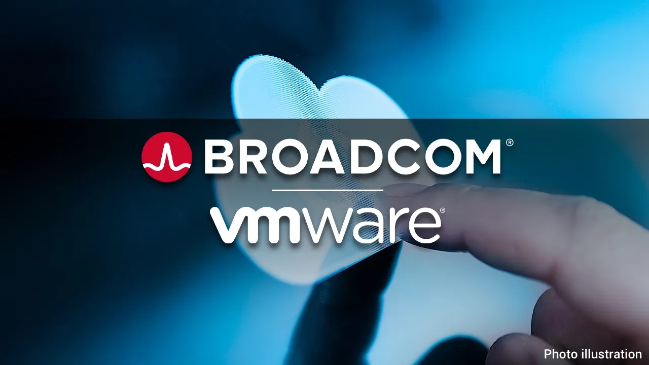 Broadcom mua lại VMware với giá 61 tỷ USD. Ảnh: @AFP.