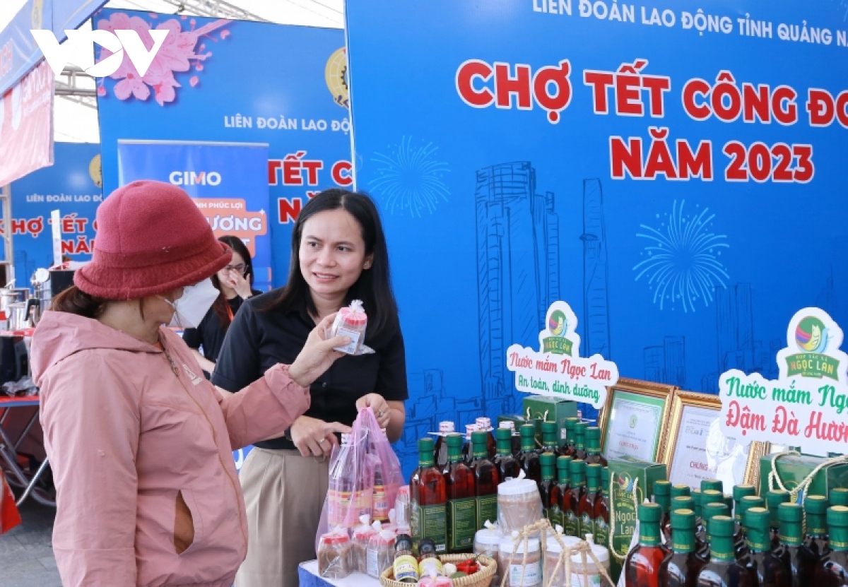 Chợ Tết Công đoàn năm 2023 - Ảnh 3.