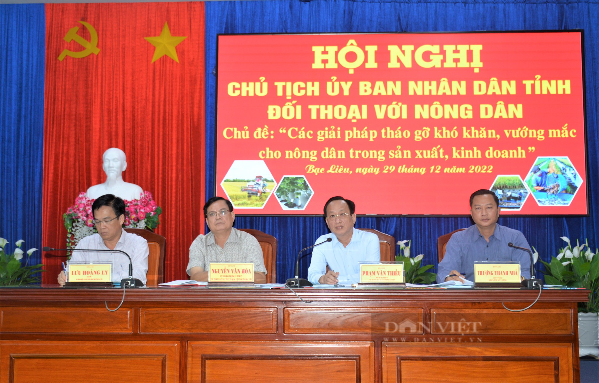 Chủ tịch UBND tỉnh Bạc Liêu đối thoại với nông dân - Ảnh 2.