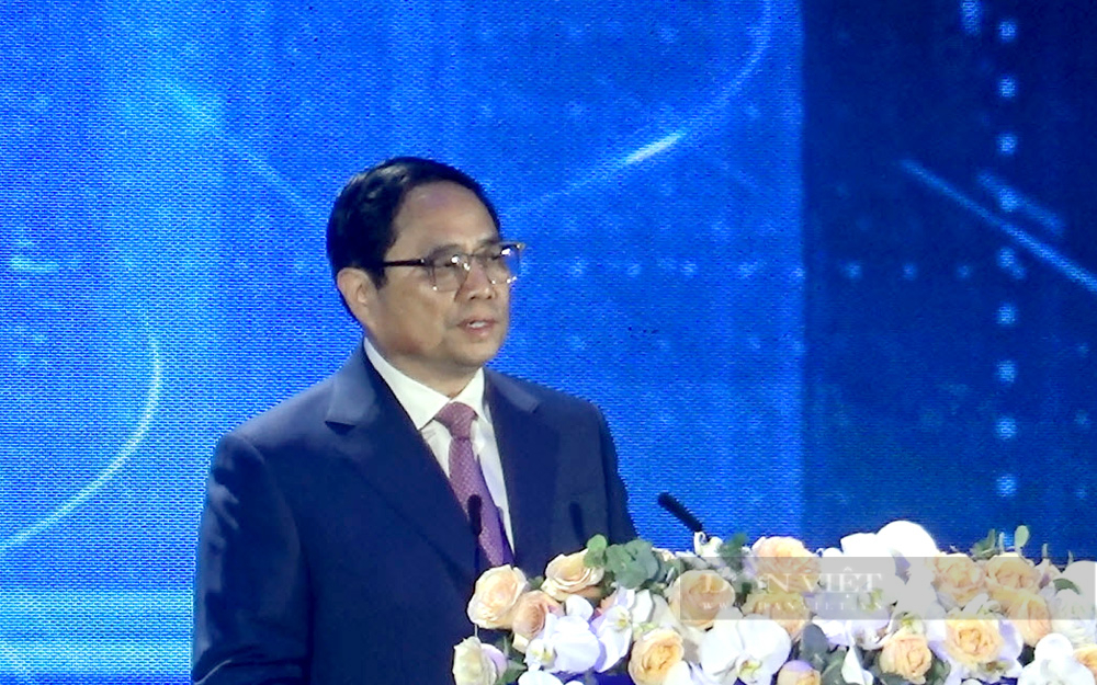 Thủ tướng Phạm Minh Chính chia sẻ tại sự kiện Dấu ấn Techfest Việt Nam 2022 tổ chức tại Bình Dương tối ngày 3/12