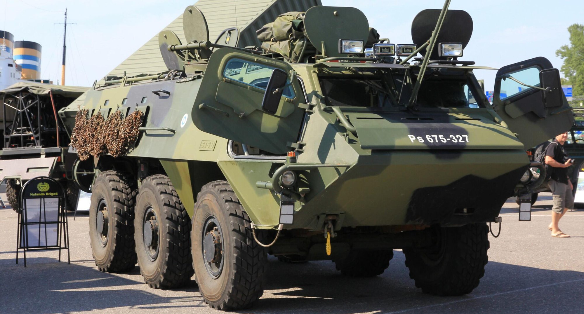 Sức mạnh &quot;taxi chiến trường&quot; Phần Lan đang được quân đội Ukraine sử dụng - Ảnh 15.