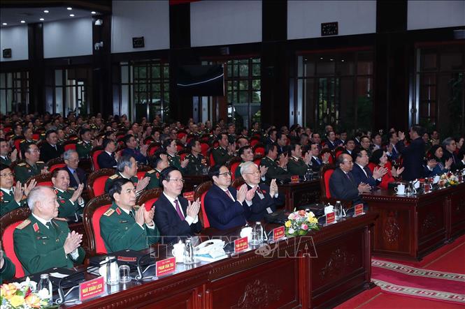 Tổng Bí thư Nguyễn Phú Trọng dự khai mạc Đại hội Hội Cựu chiến binh Việt Nam lần thứ VII - Ảnh 6.