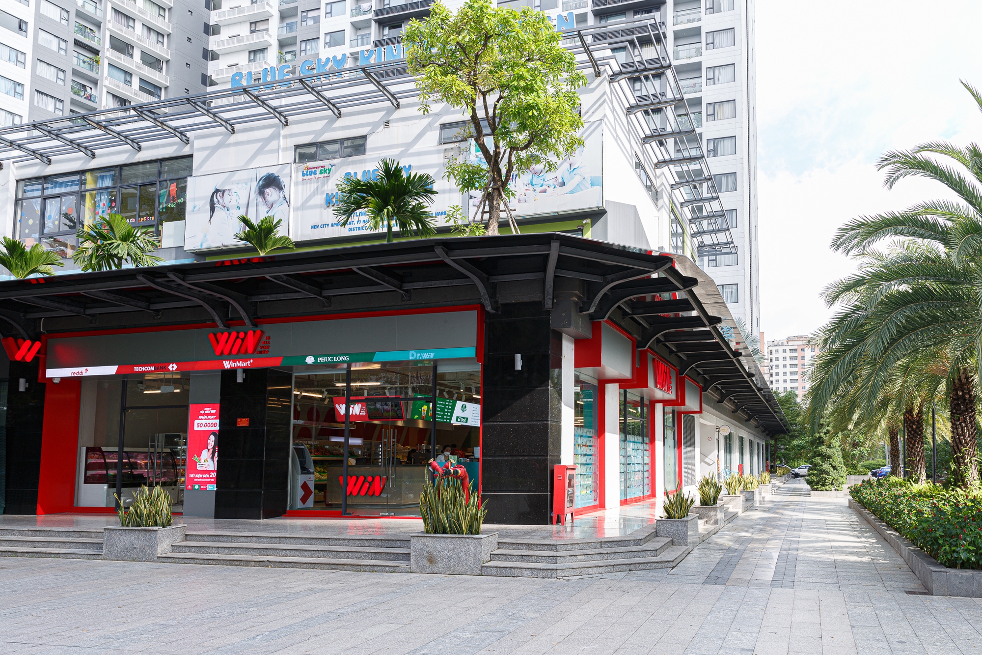 Cửa hàng WIN tọa lạc tại các vị trí đắc địa tại Hà Nội và Tp. HCM