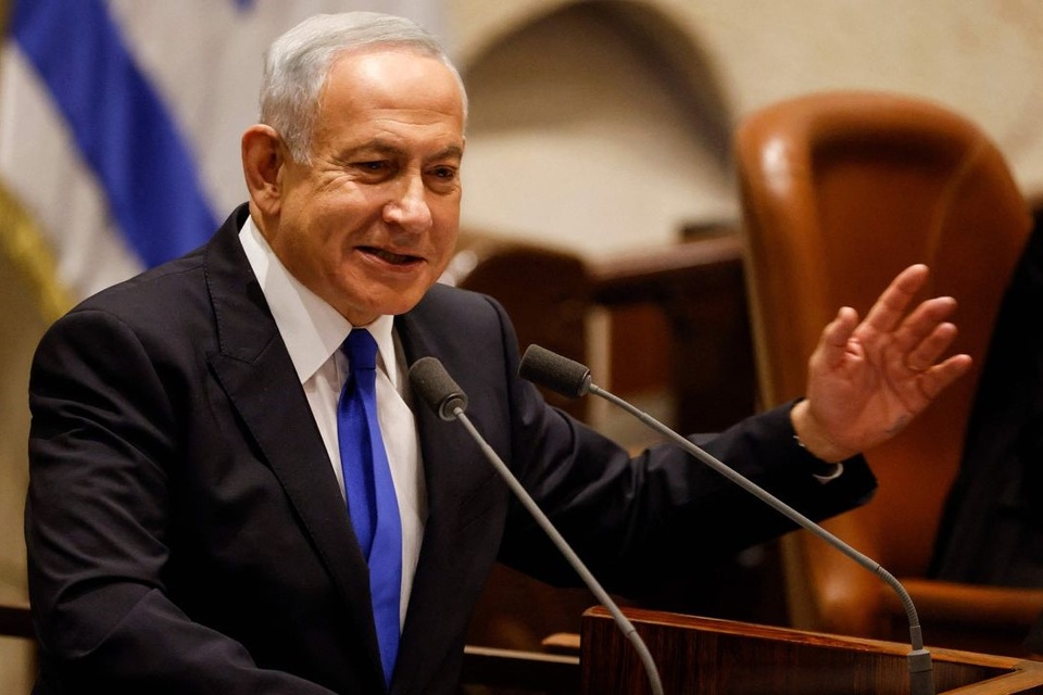 Ông Netanyahu trở lại làm thủ tướng Israel - Ảnh 1.