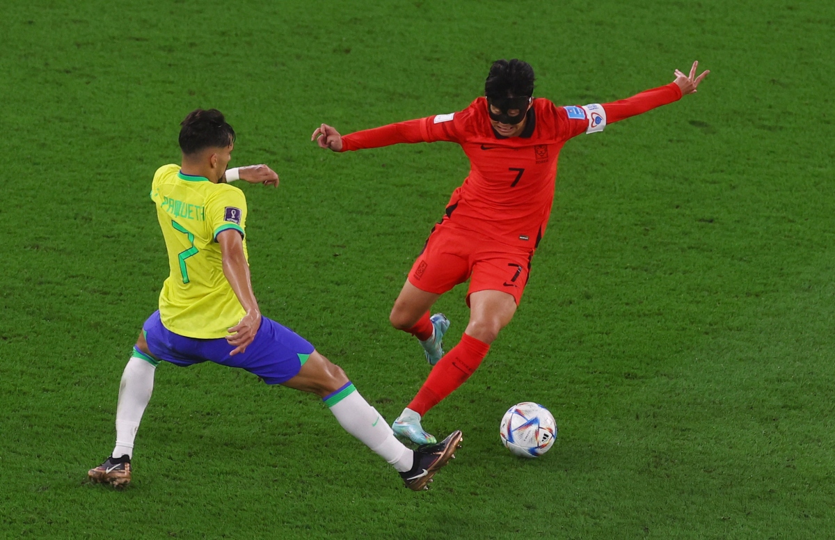 Kết quả Brazil vs Hàn Quốc: &quot;Chiến binh Taegeuk&quot; bị thôi miên trong vũ điệu Samba - Ảnh 1.