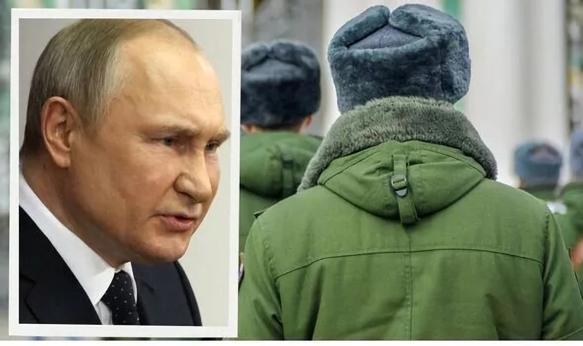Sự ủng hộ của người Nga giảm xuống sau khi Putin ra lệnh huy động thêm binh lính. Ảnh: @Getty Images.