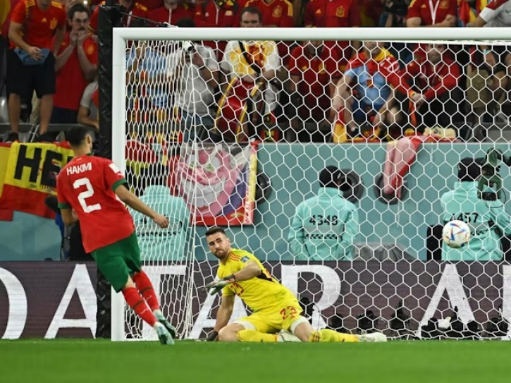Tây Ban Nha bị loại khỏi World Cup 2022, De Gea phản ứng bất ngờ - Ảnh 1.