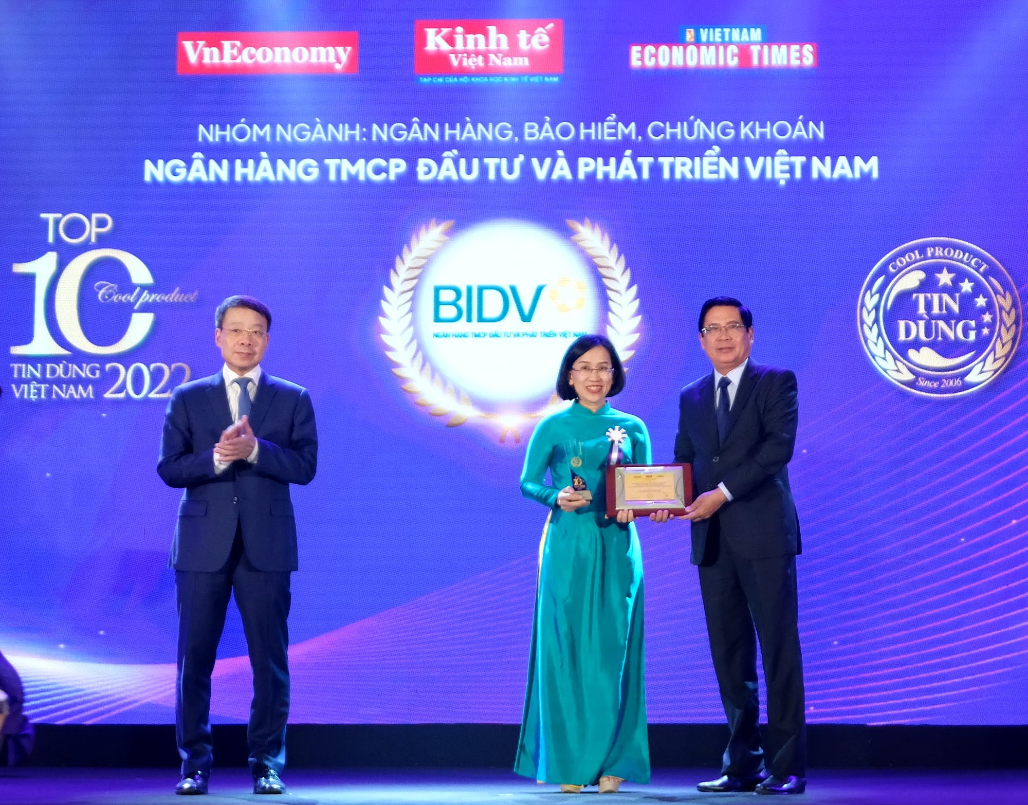 2 sản phẩm của BIDV nhận giải thưởng Tin Dùng Việt Nam 2022 - Ảnh 1.