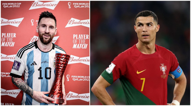 Điểm số của Messi và Ronaldo ở World Cup: Người cao chót vót, kẻ thấp khó tin - Ảnh 1.