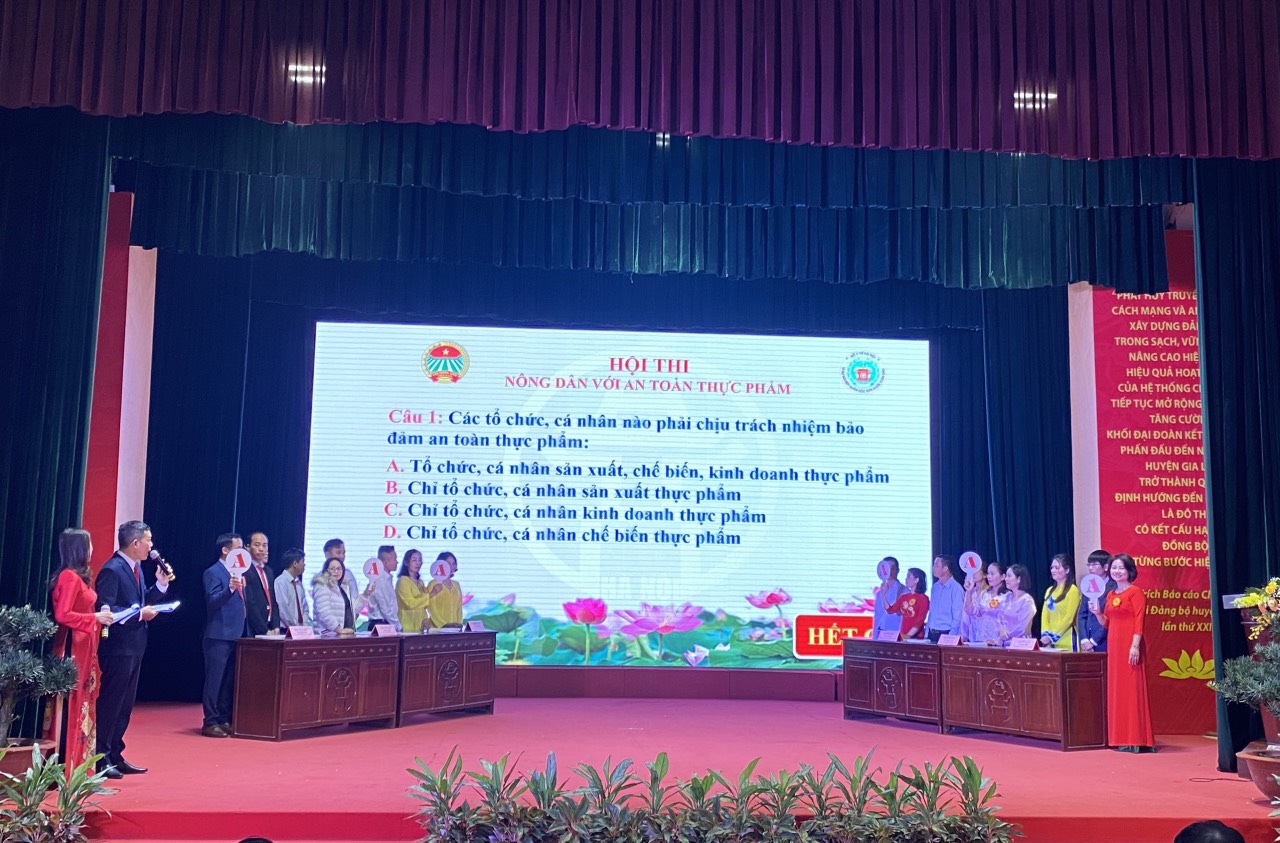 Hội Nông dân Hà Nội tổ chức Hội thi nông dân với an toàn thực phẩm năm 2022 - Ảnh 3.