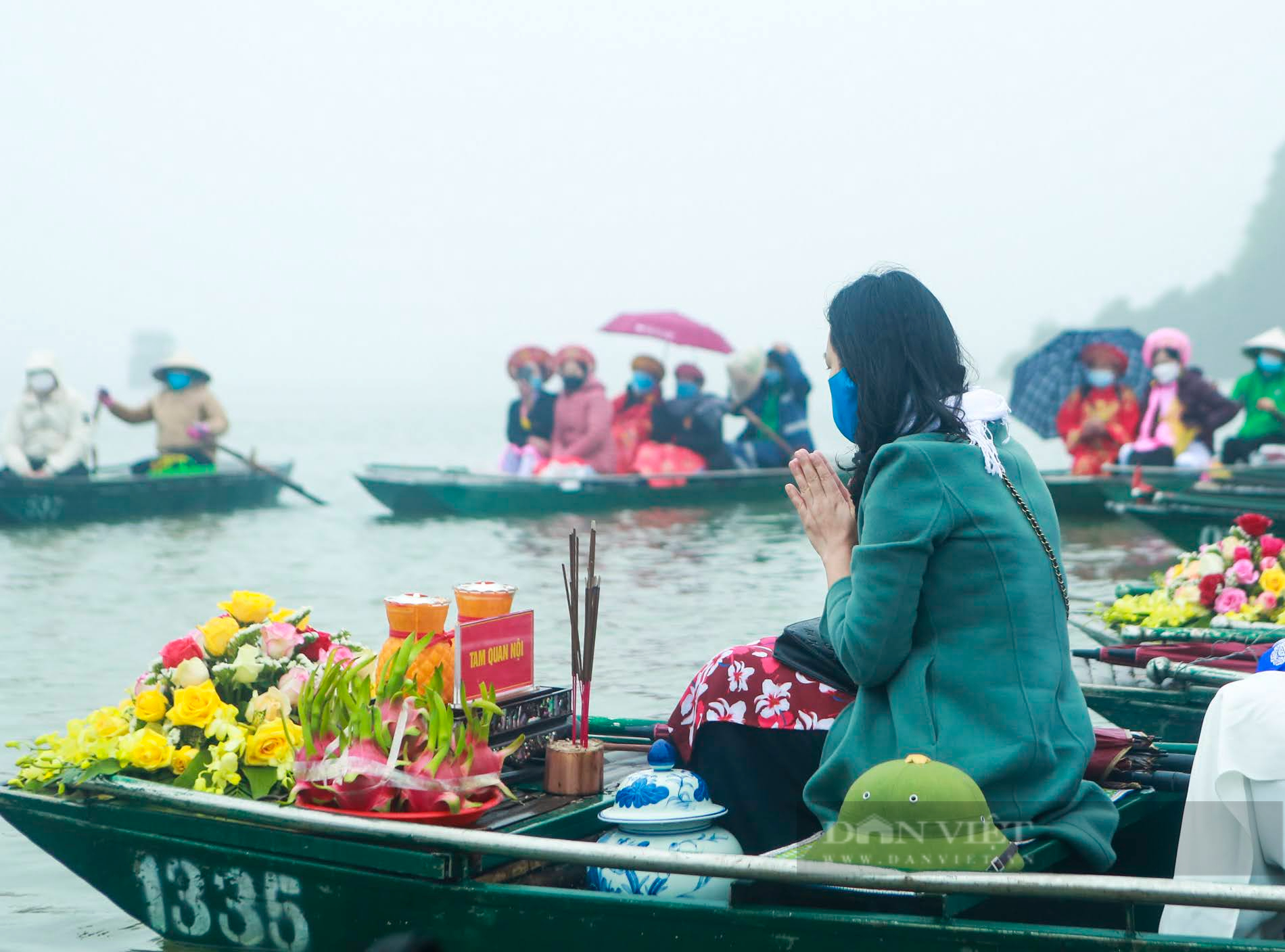 Hàng nghìn người tham dự lễ rước nước trong ngày khai xuân chùa Tam Chúc - Ảnh 3.