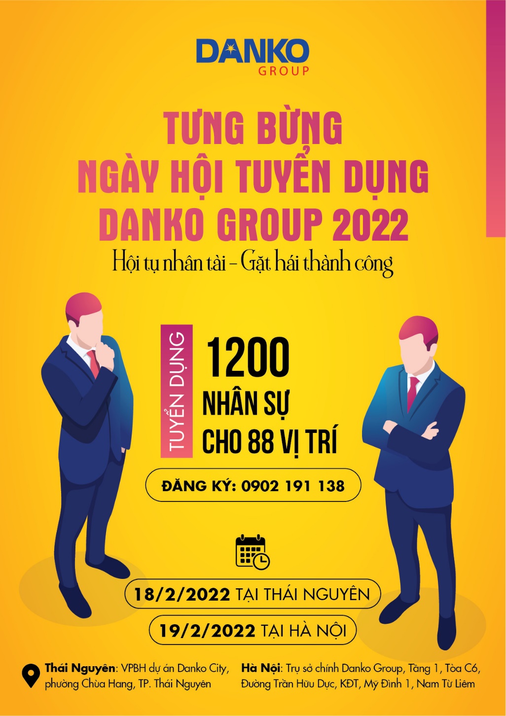 Danko Group tuyển dụng hơn 1.000 nhân sự đầu xuân 2022 - Ảnh 1.