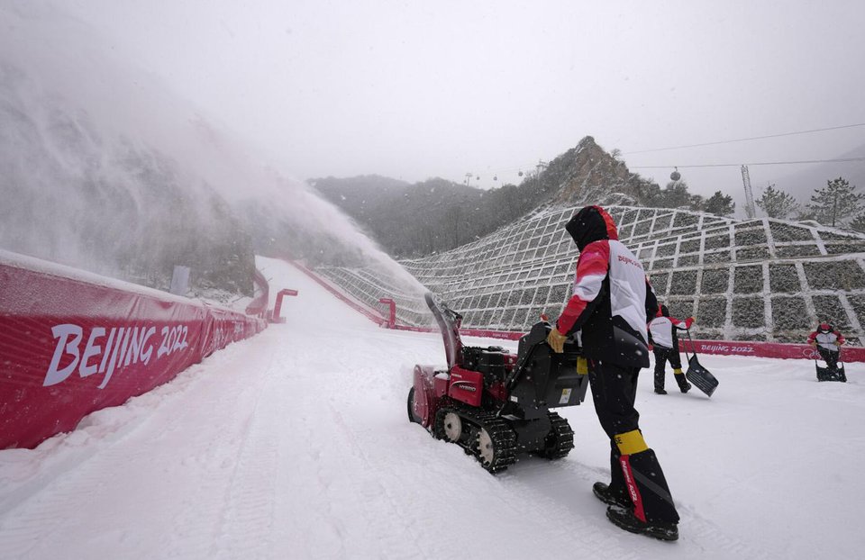 Bão tuyết tấn công Trung Quốc trong dịp Thế vận hội mùa Đông - Ảnh 9.