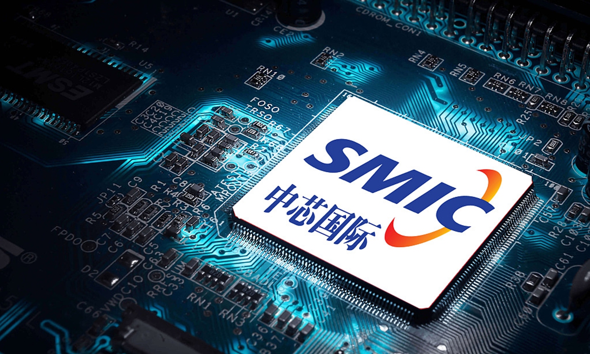 Nhà sản xuất chip lớn nhất Trung Quốc Semiconductor Manufacturing International Corporation đã báo cáo doanh thu kỷ lục và lợi nhuận tăng đột biến trong năm ngoái. Ảnh: @AFP.
