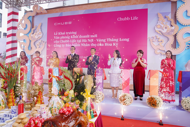 Chubb Life Việt Nam khai trương văn phòng kinh doanh thứ 4 tại Hà Nội  - Ảnh 2.