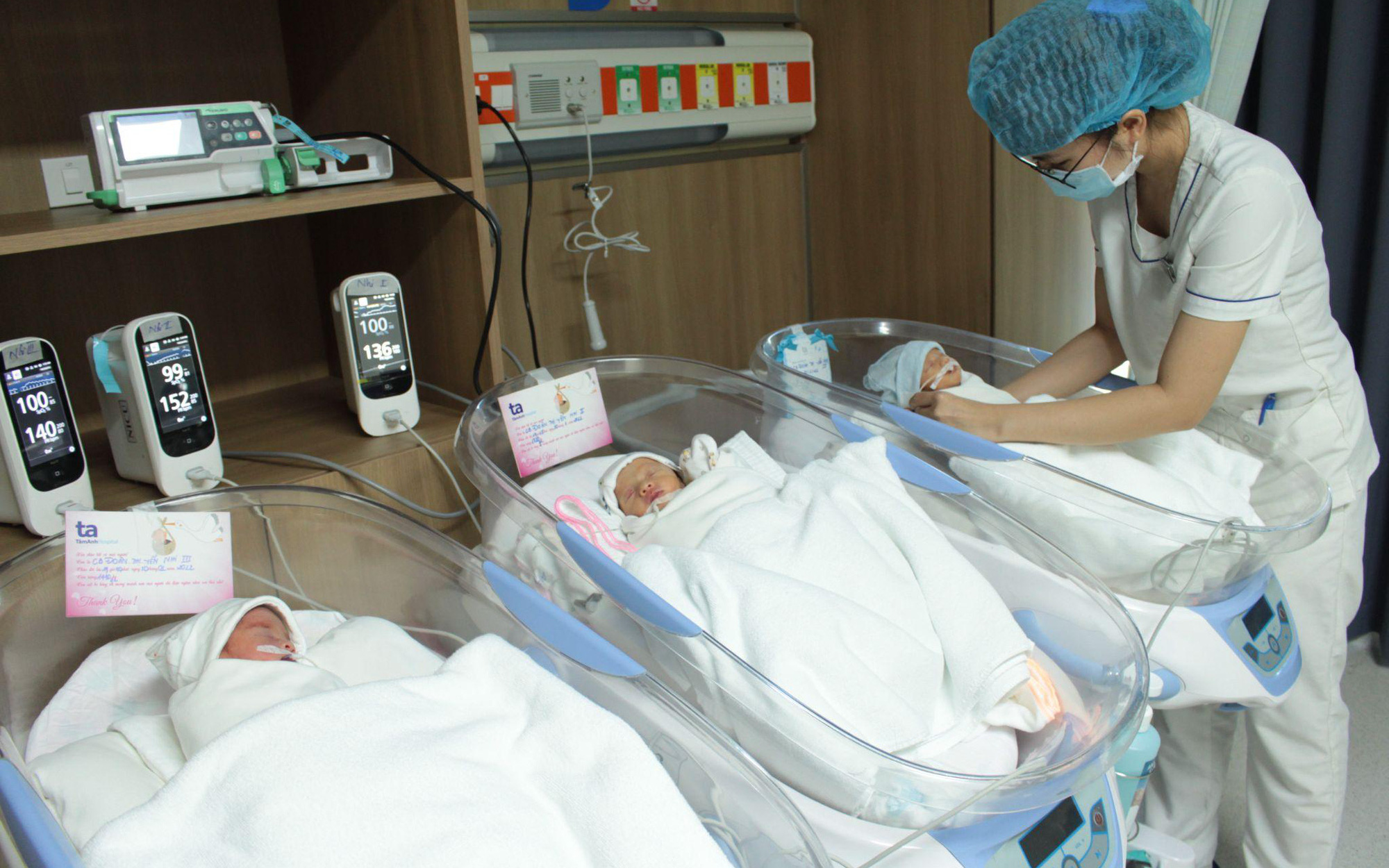 Bệnh viện Tâm Anh giữ thai thành công cho thai phụ mang tam thai biến chứng