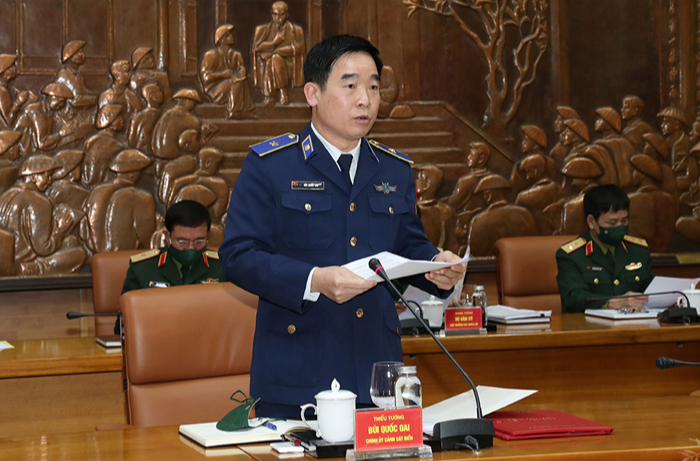 Đại tướng Phan Văn Giang yêu cầu lực lượng Cảnh sát biển duy trì nghiêm kỷ luật, kỷ cương - Ảnh 3.