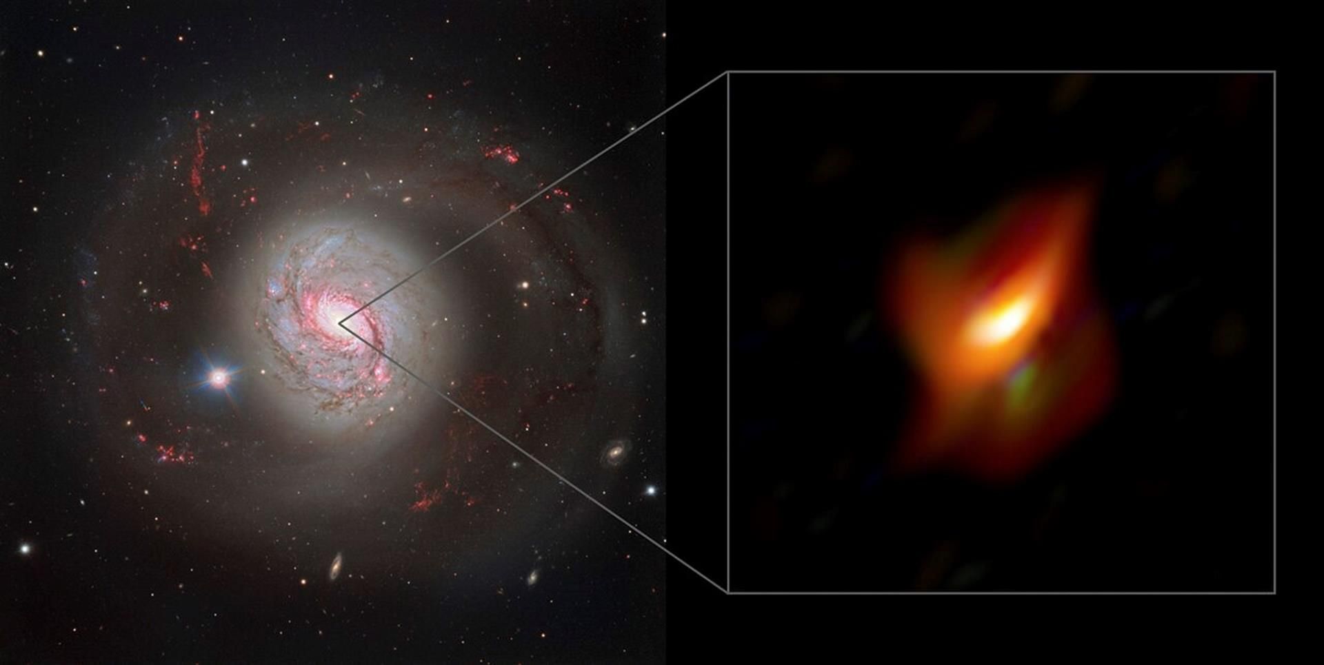 Phát hiện hố đen cách Trái đất 47 triệu năm ánh sáng - Ảnh 1.