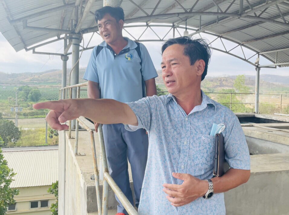 Vụ hơn 5.000 hộ dân huyện Hàm Thuận Nam(Bình Thuận) bị cúp nước sinh hoạt: Tối nay sẽ có nước lại - Ảnh 1.