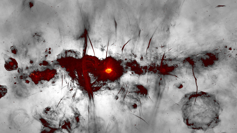 Hình ảnh cực độc về trung tâm thiên hà được hé lộ - Ảnh 1.