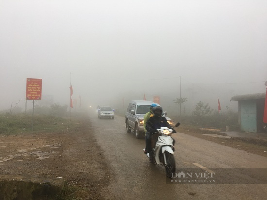  Sơn La: Mưa lớn kèm theo gió bấc, sương mù dày đặc, người dân co ro trong giá rét - Ảnh 9.