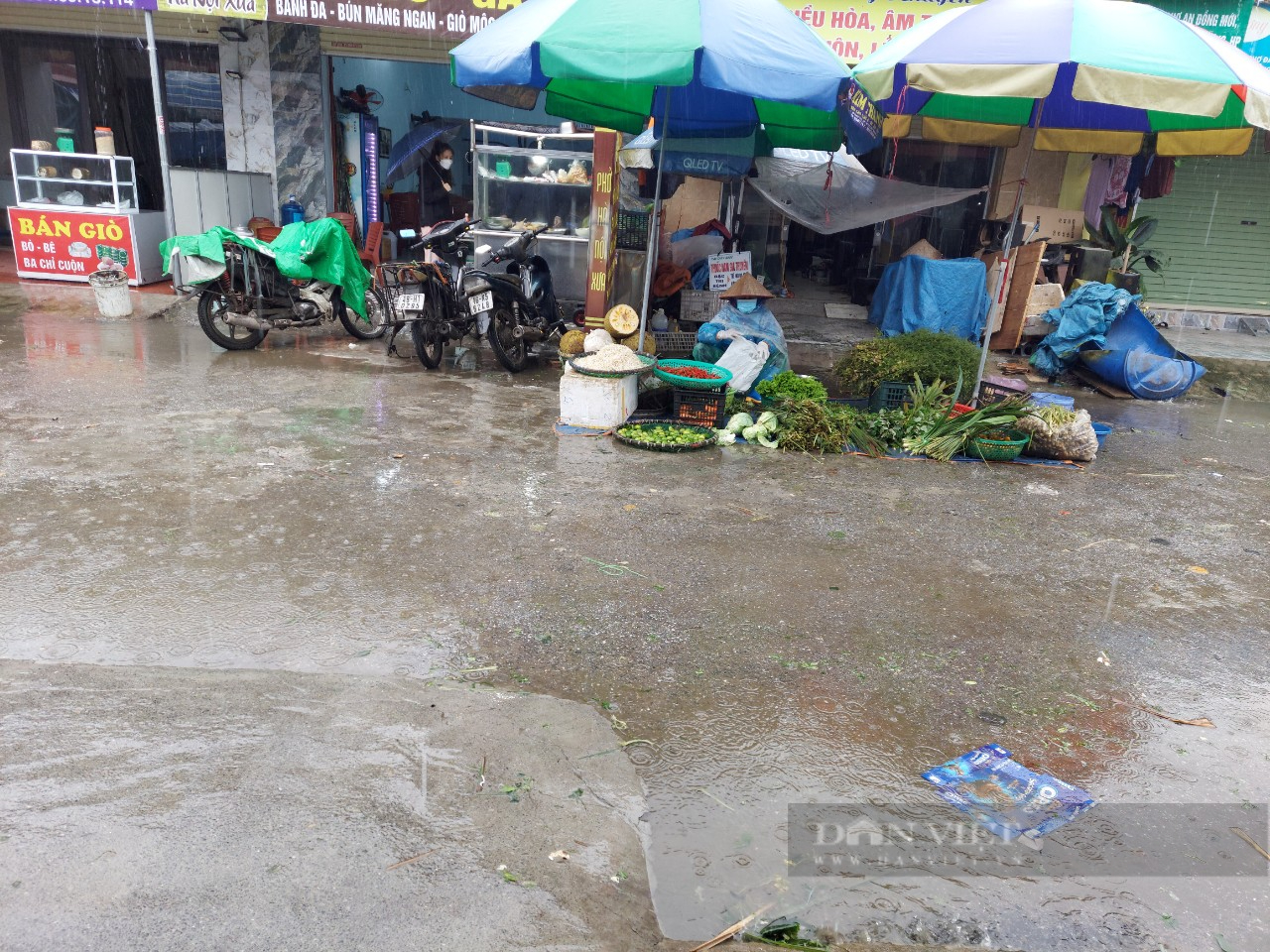 Hải Phòng: Lá xông trị COVID-19 bán đầy chợ, hút khách hơn rau xanh - Ảnh 2.