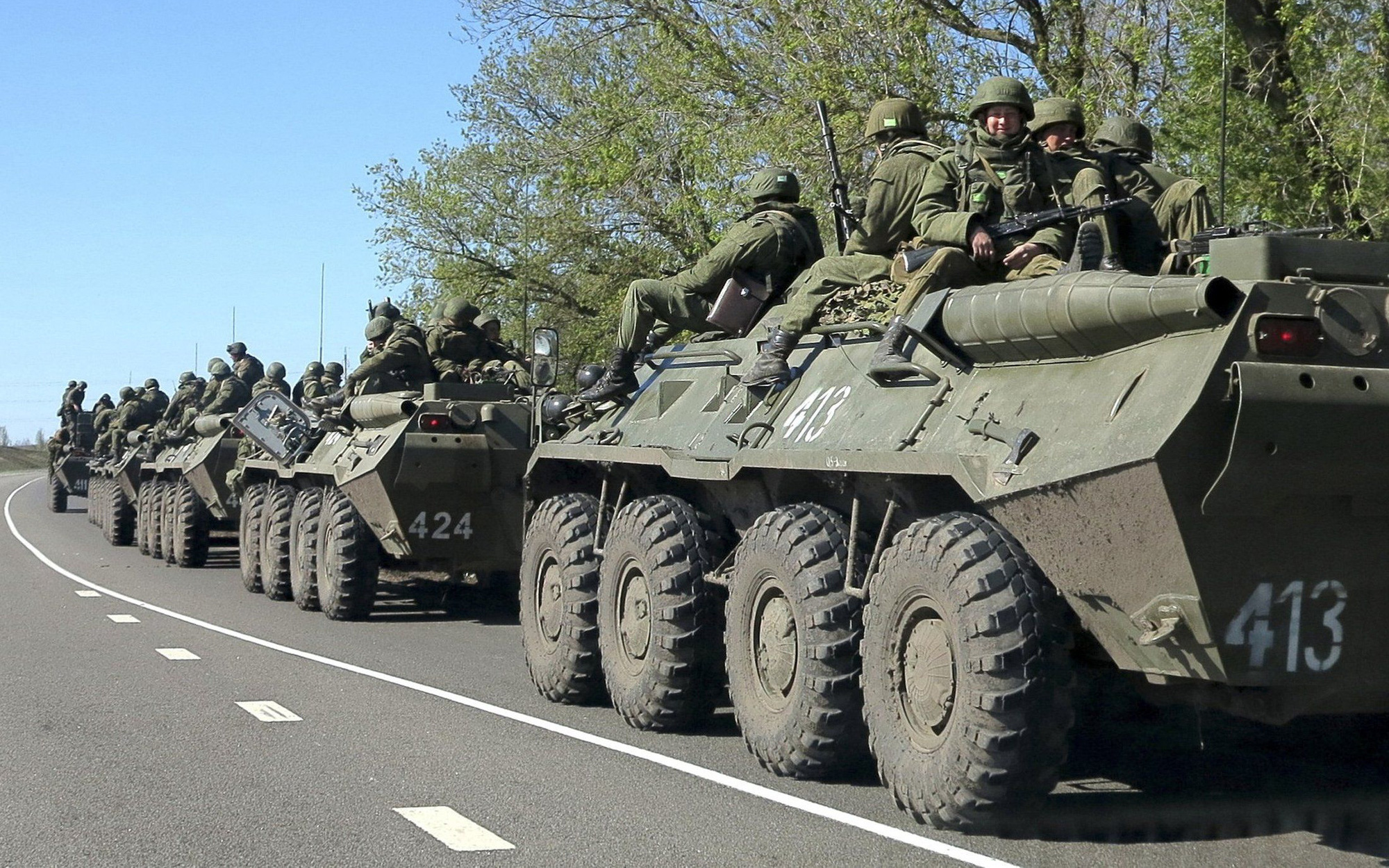 Quân Nga được phát hiện tiến vào Donetsk, Biden áp lệnh trừng phạt, châu Âu 'thấp thỏm'