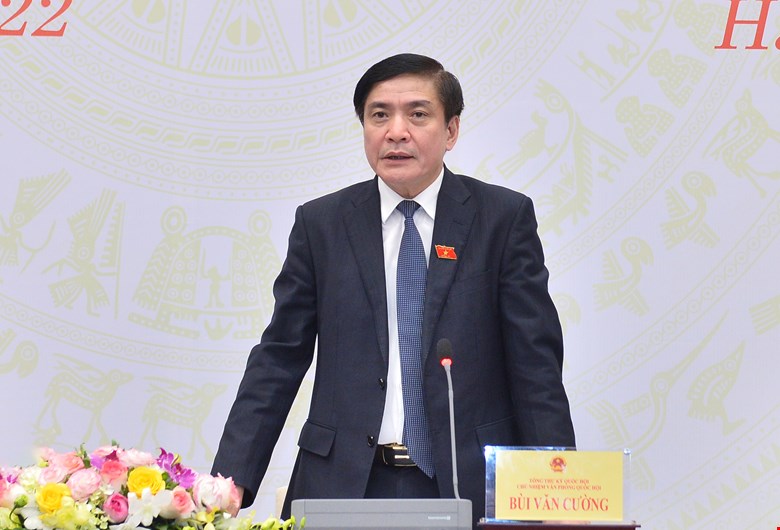 Tổng Thư ký Quốc hội Bùi Văn Cường đảm nhiệm thêm trọng trách - Ảnh 1.