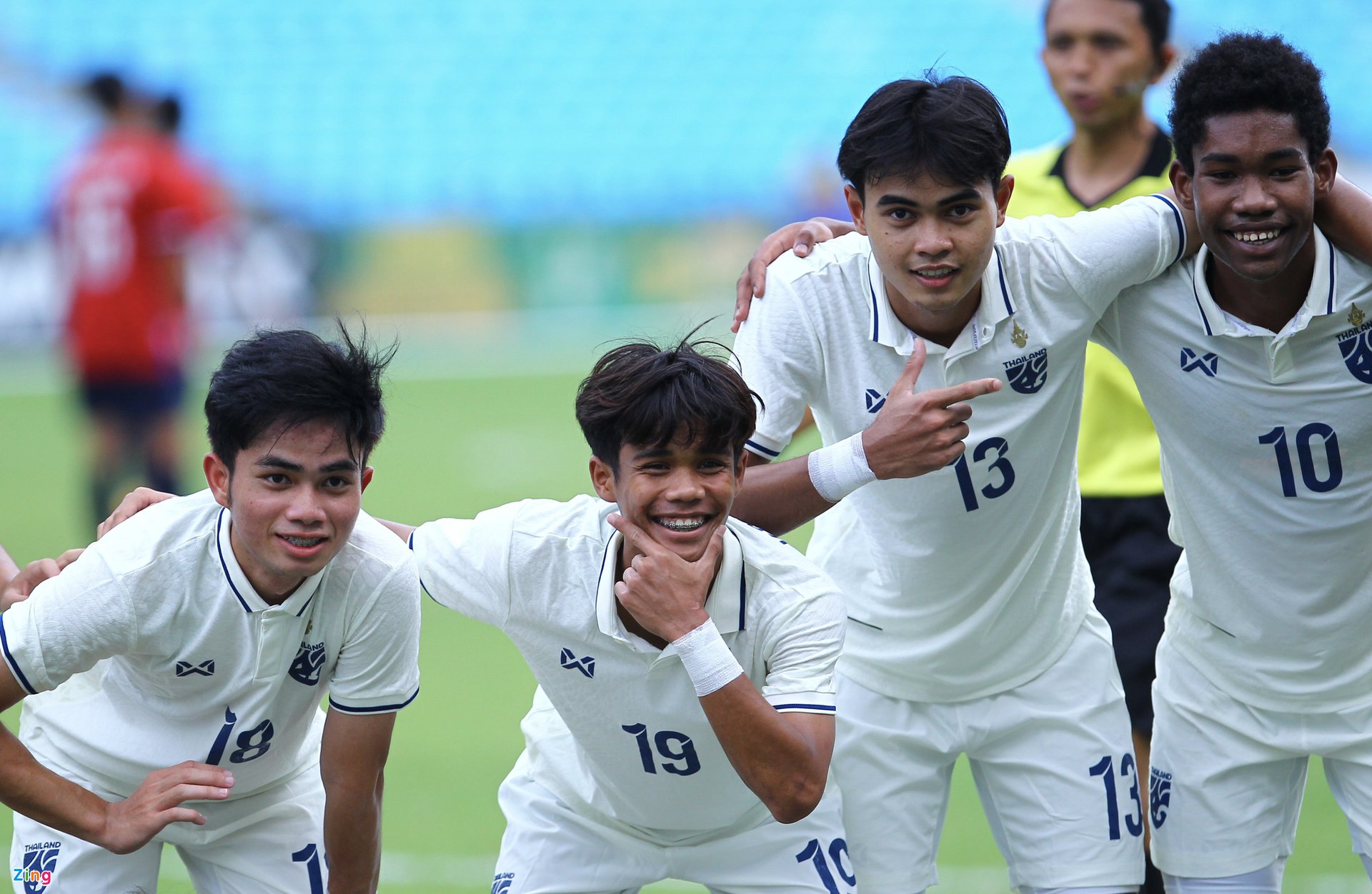 Hạ U23 Lào, U23 Thái Lan vào chung kết U23 Đông Nam Á 2022 - Ảnh 3.