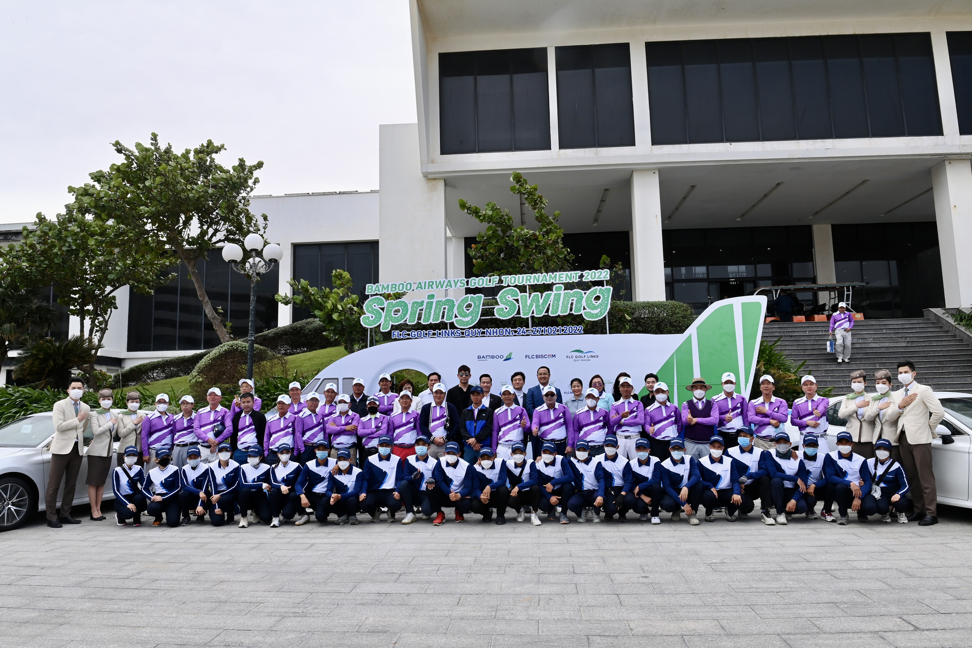 Chính thức khởi tranh giải đấu Bamboo Airways Golf Tournament 2022 - Spring Swing với giải thưởng HIO hàng chục tỷ đồng - Ảnh 1.