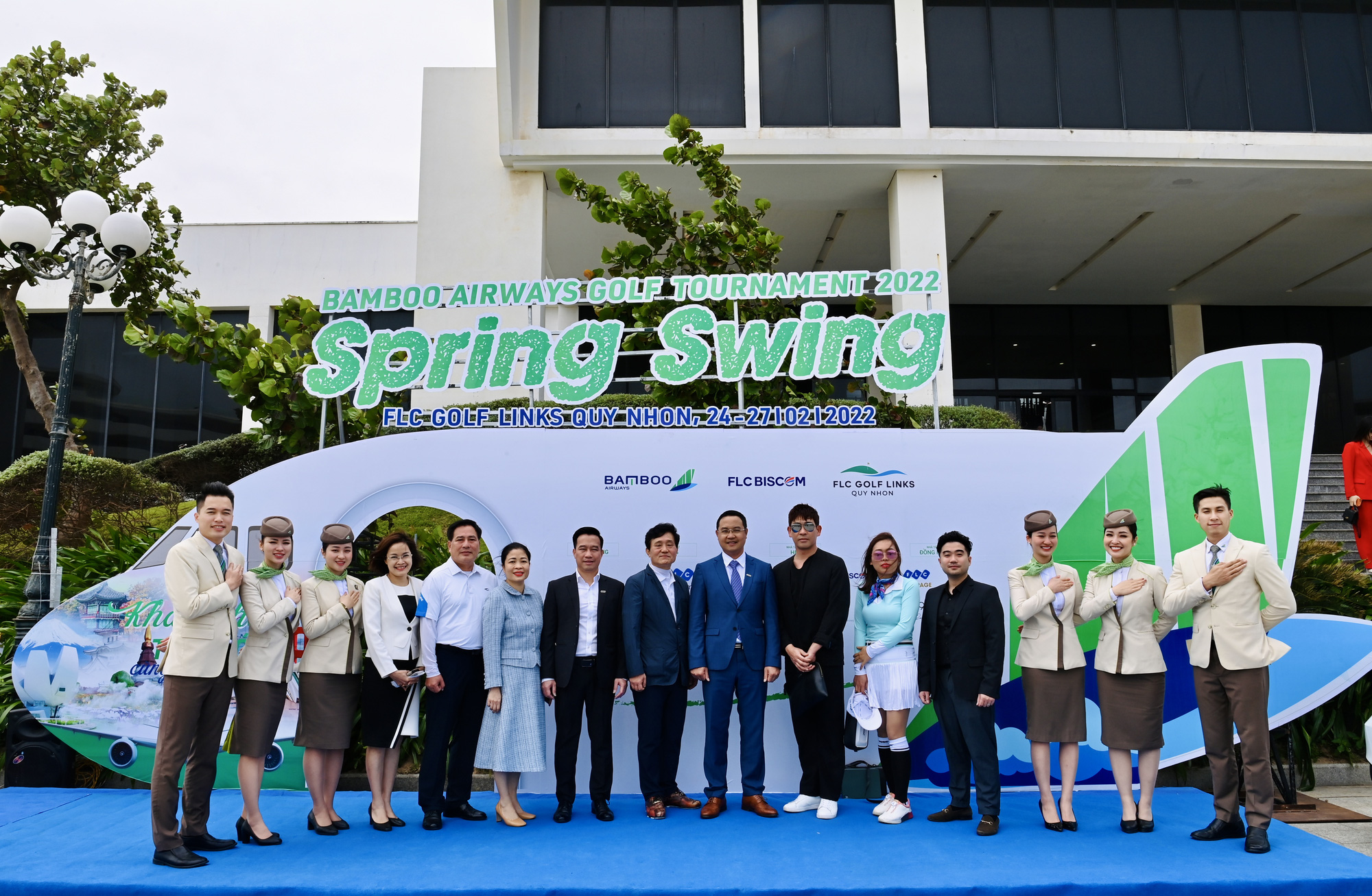 Chính thức khởi tranh giải đấu Bamboo Airways Golf Tournament 2022 - Spring Swing với giải thưởng HIO hàng chục tỷ đồng - Ảnh 2.