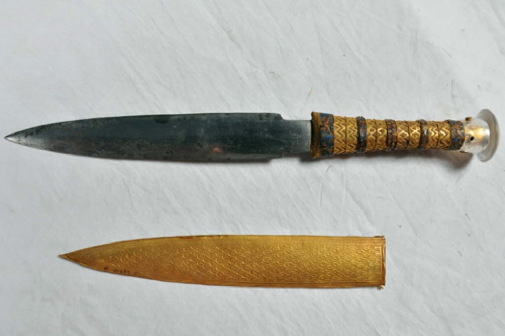 Giải mã bí ẩn về con dao găm của Vua Tutankhamun - Ảnh 1.