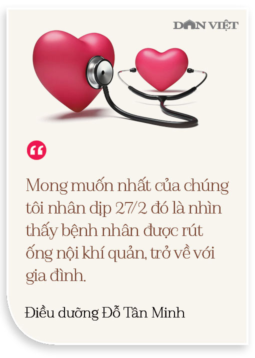 Nơi điều trị nhiều bệnh nhân Covid-19 nặng nhất Hà Nội: &quot;Ngày 27/2, thay vì hoa, quà,chúng tôi chỉ mong cứu thật nhiều bệnh nhân&quot; - Ảnh 8.