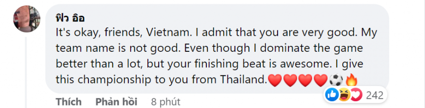 U23 Việt Nam thắng U23 Thái Lan, CĐV Đông Nam Á phản ứng trái chiều - Ảnh 4.