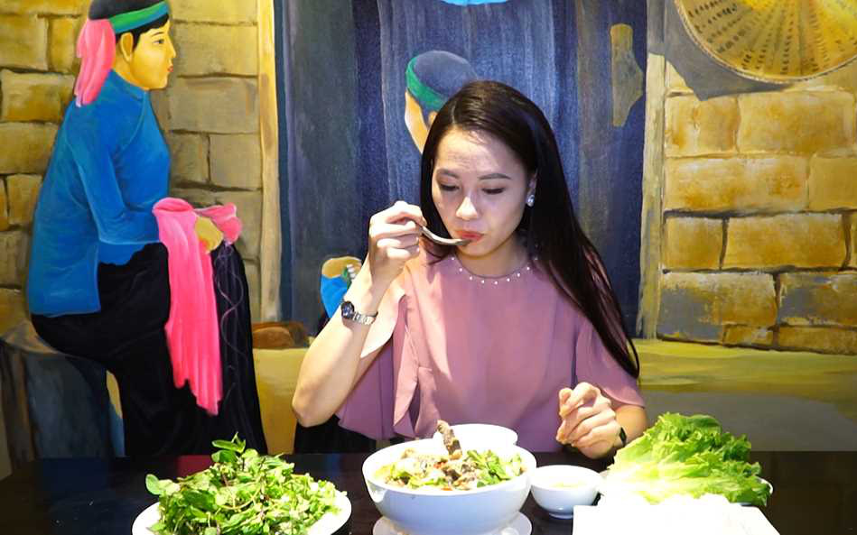 Cà sáy nấu rựa mận ở Quảng Ninh là làm từ thịt con lai giữa con vịt với con ngan, món lạ miệng ngày Tết