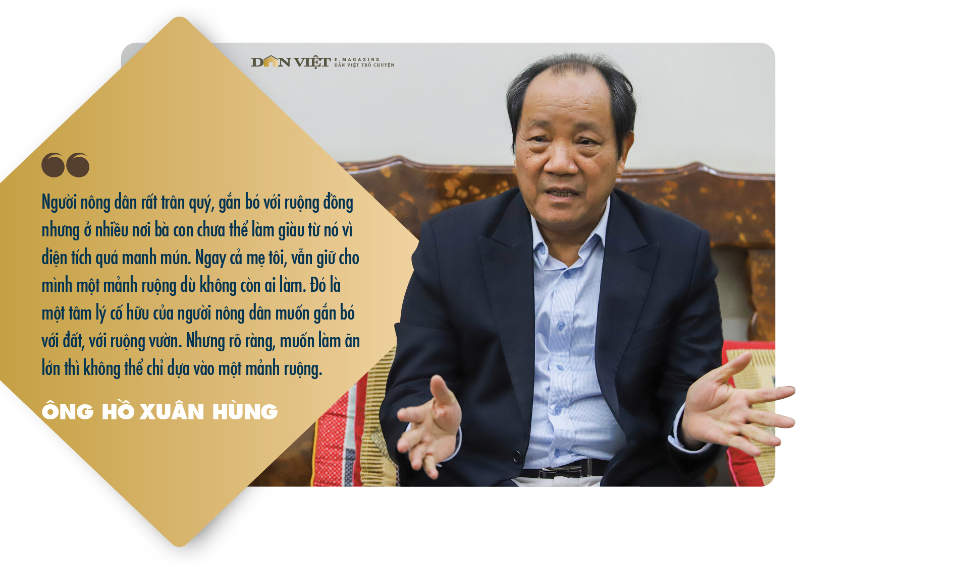Nguyên Thứ trưởng Bộ NNPTNT, nguyên Chủ tịch UBND tỉnh Nghệ An Hồ Xuân Hùng: &quot;Một đời nặng nợ với dân với mình&quot; - Ảnh 8.