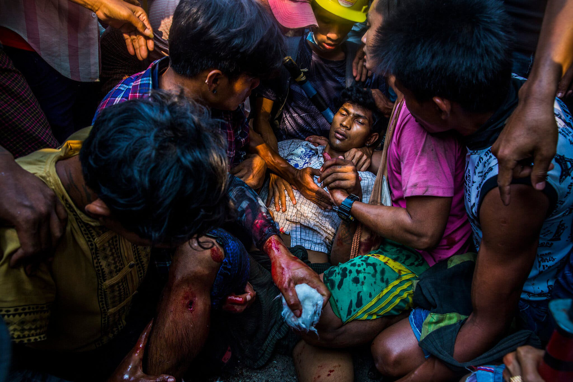 Myanmar rơi vào hỗn loạn, xung đột 1 năm sau đảo chính - Ảnh 6.