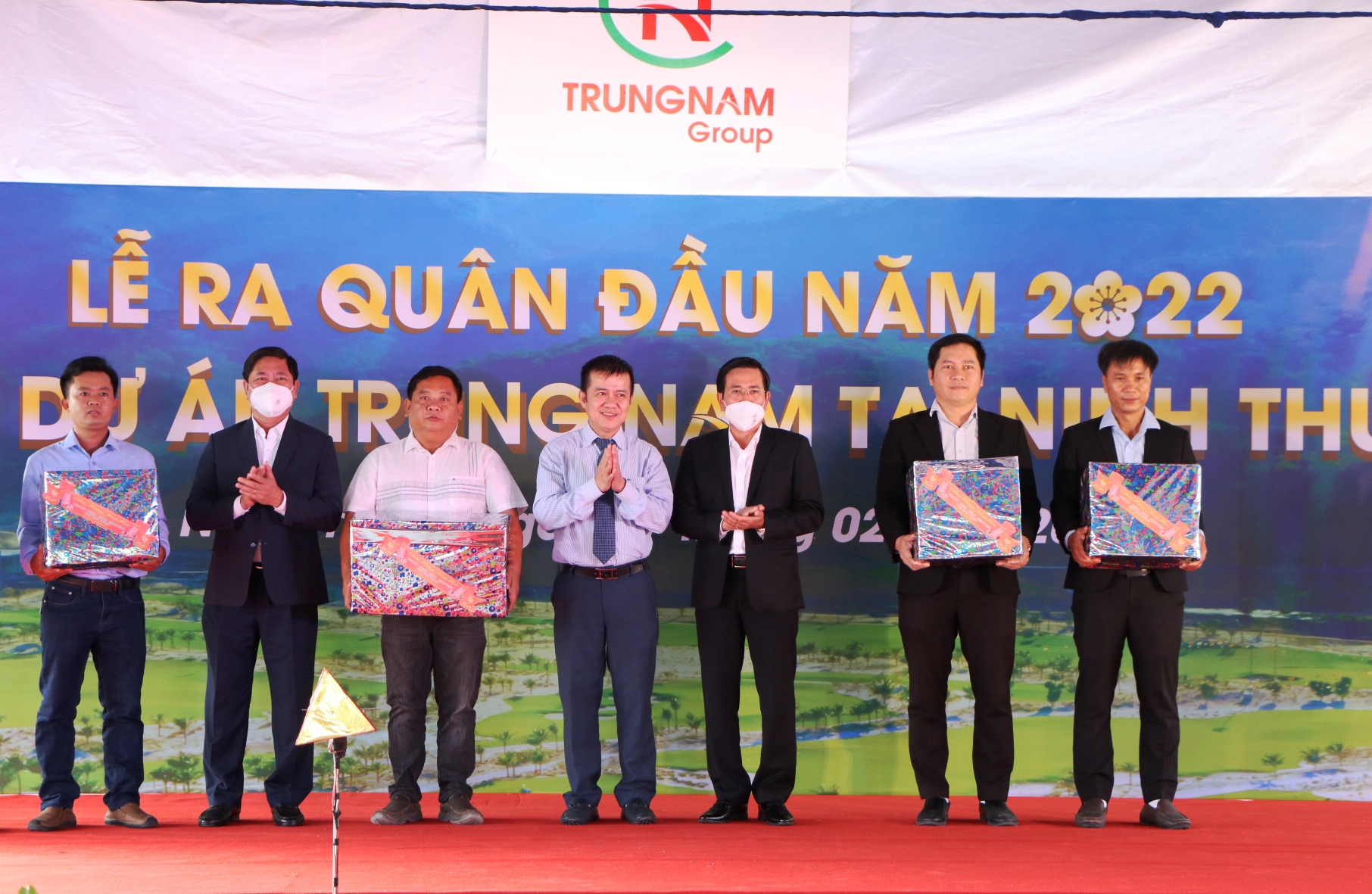 Trungnam Group thực hiện lễ ra quân Xuân 2022: Các dự án tại Ninh Thuận - Ảnh 3.