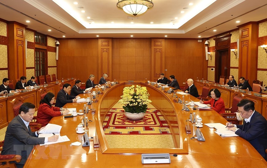 Tổng Bí thư chủ trì cuộc họp đánh giá công tác tổ chức Tết Nhâm Dần - Ảnh 6.