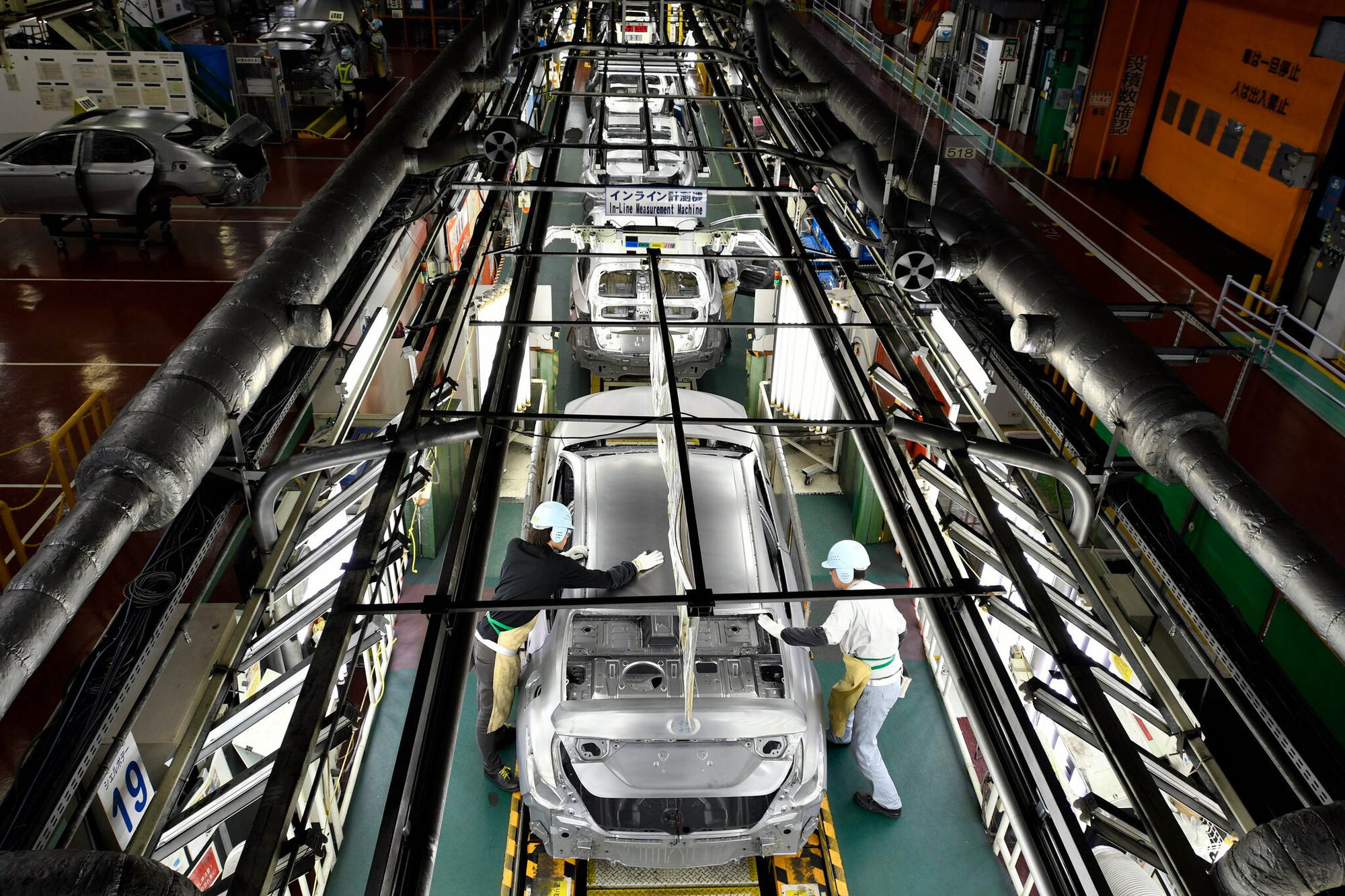 Toyota tạm dừng hoạt động tại tất cả các nhà máy ở Nhật Bản do bị tấn công mạng. Các công ty con Hino và Daihatsu cũng sẽ tạm ngừng sản xuất. Ảnh: @AFP.