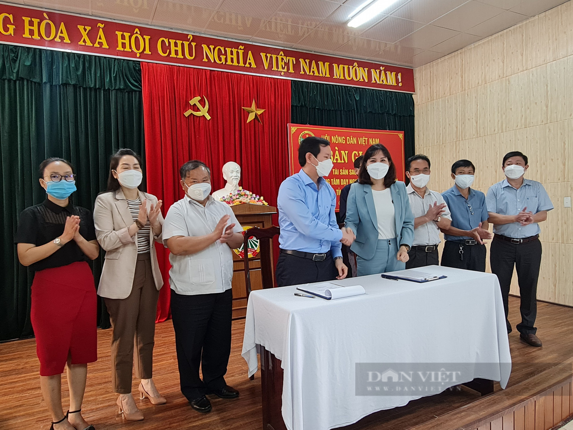 Trung ương Hội bàn giao Trung tâm Dạy nghề và Hỗ trợ nông dân Quảng Nam - Ảnh 7.