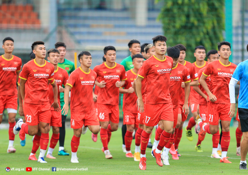 HLV Park Hang-seo công bố danh sách U23 Việt Nam chuẩn bị dự Dubai Cup 2022 - Ảnh 1.