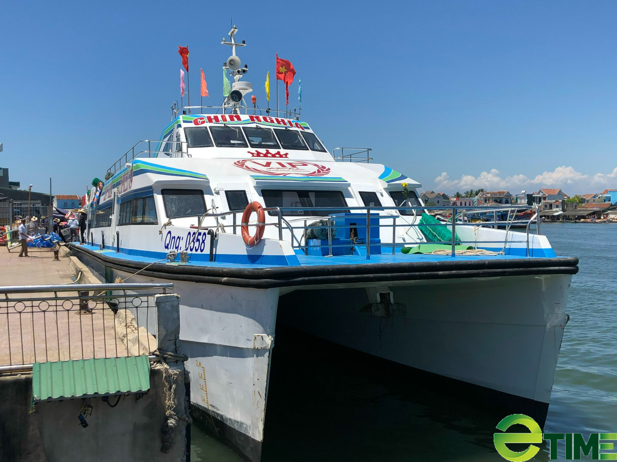Quảng Nam: Một doanh nghiệp muốn đưa tàu cao tốc 280 hành khách vận hành tuyến Vịnh An Hòa đi Đảo Lý Sơn - Ảnh 3.