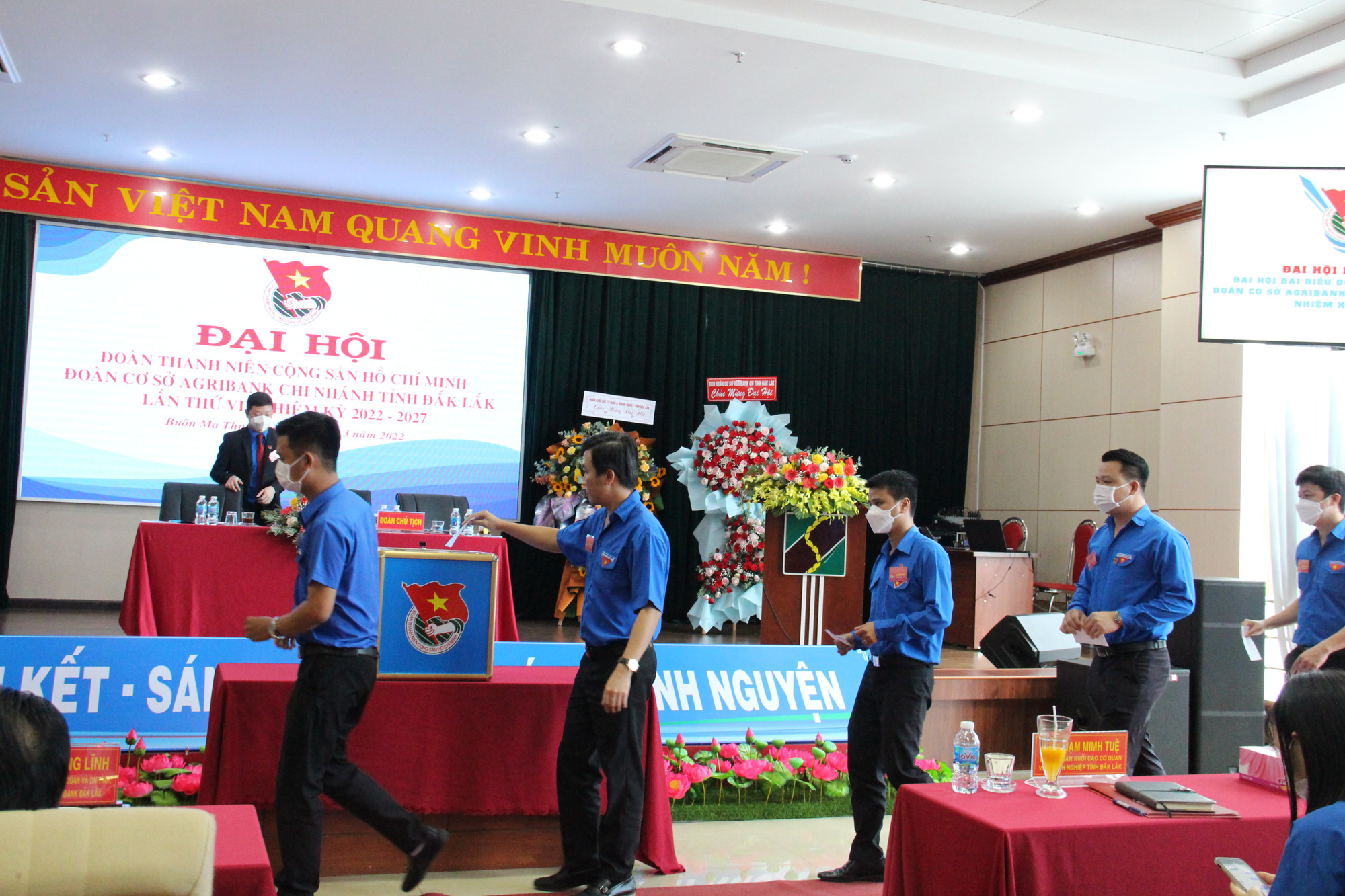 Đoàn cơ sở Agribank chi nhánh tỉnh Đắk Lắk tổ chức Đại hội lần thứ VII, nhiệm kỳ 2022 - 2027 - Ảnh 2.