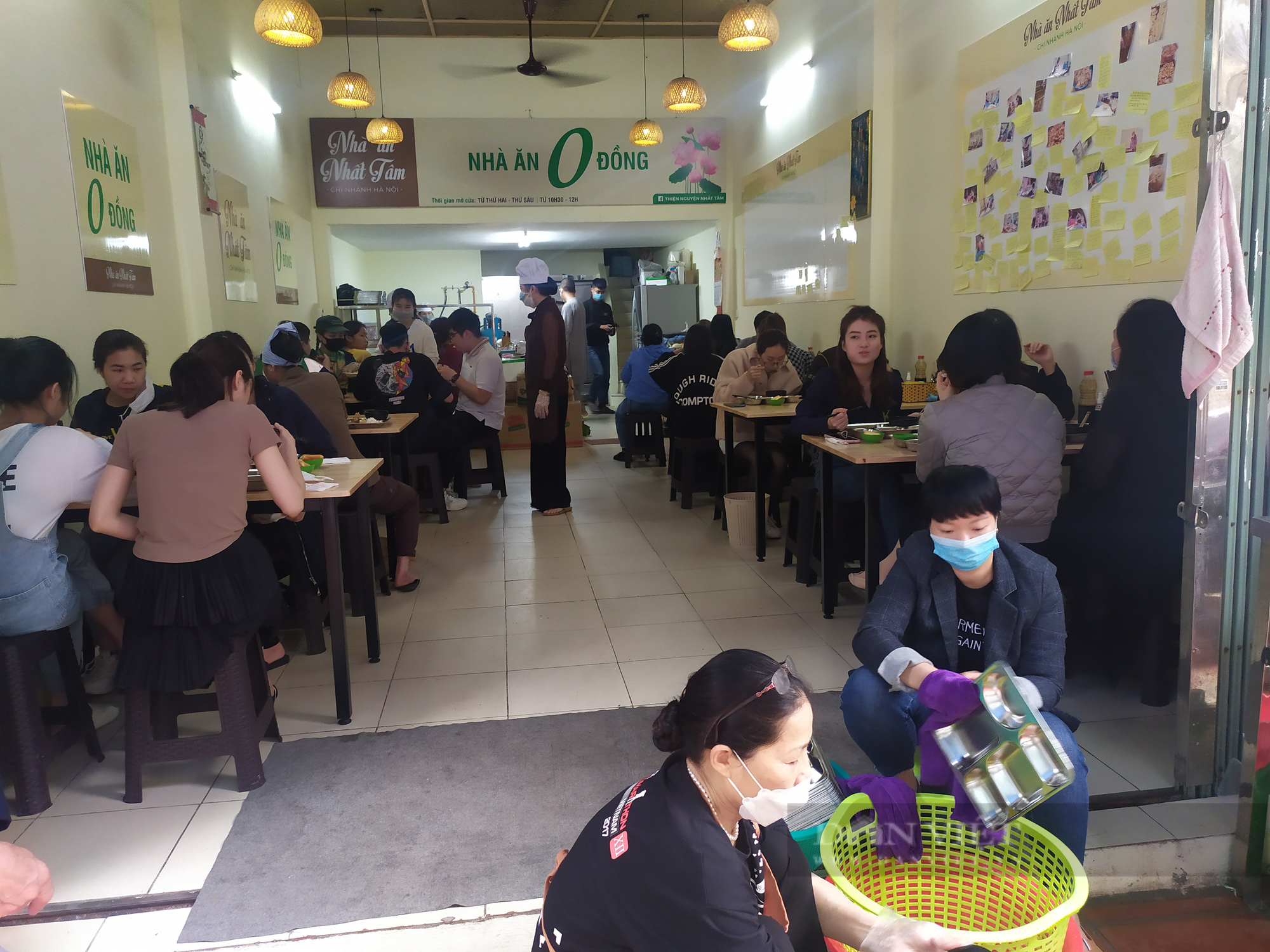 Quán chay 0 đồng phục vụ hàng trăm suất ăn mỗi ngày giữa lòng Thủ đô Hà Nội - Ảnh 5.