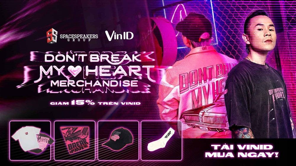 VinID hợp tác với Binz, độc quyền phân phối bộ sưu tập thời trang &quot;Don't Break My Heart &quot; - Ảnh 1.