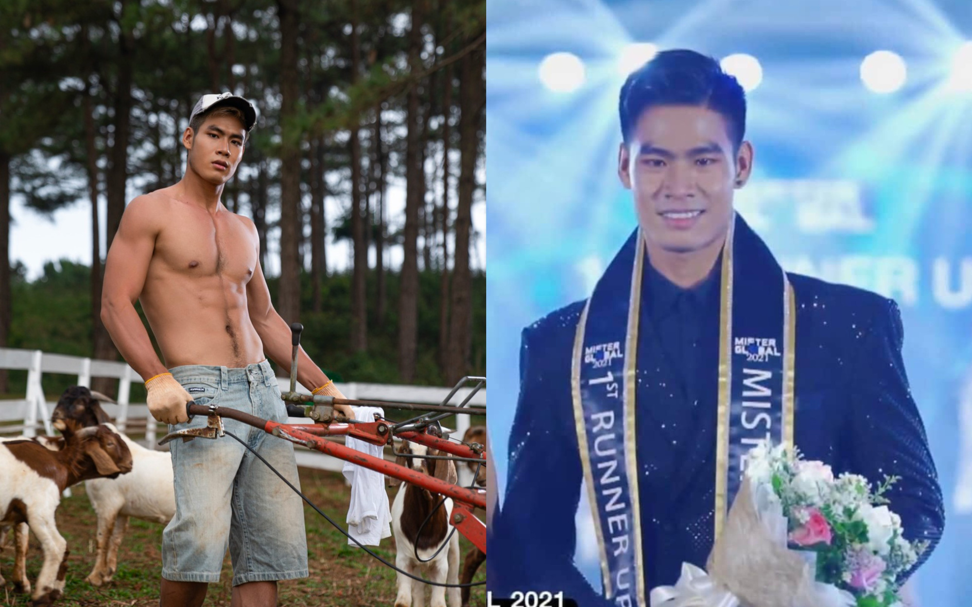Hành trình đáng tự hào của Danh Chiếu Linh: Từ anh nông dân đến giải Á vương 1 Mister Global 2022